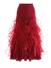 Couture Tiered Organza Skirt