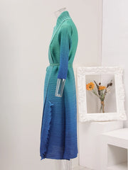 Truly Pleated Ombré Cardigan