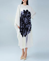 Luxury Pleated Caftans Dress