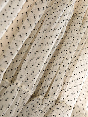 Formal Tulle Polka Dot Skirt
