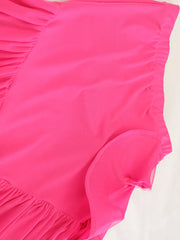 Luxury Asymmetrical Ruffle Skirt