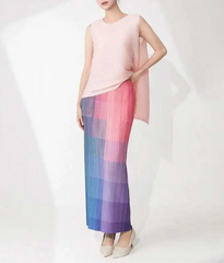 Truly Plissé Lightweight Top & Skirt