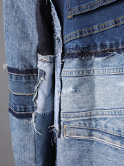 Women's Luxury Denim Trench Coat