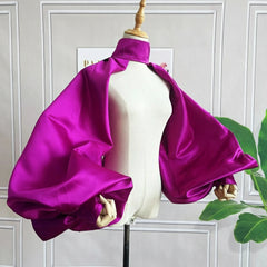 Luxury Voluminous-Sleeve Bolero