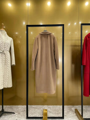 Luxury Cashmere Wool Long Coat