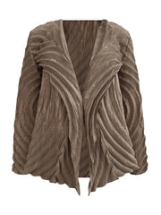 Luxe Truly Plissé Pleated Jacket