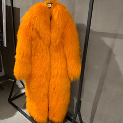 Premium Real Mongolian Fur Coat