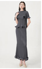 Premium Plissé Skirt 2-Piece
