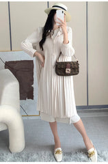 Luxury Truly Pleated Comfortable Coat