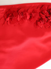 Luxury Floral Appliqué Skirt