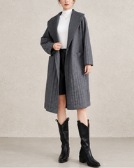 Signature Plissé Trench Coat