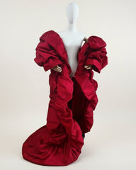 Luxury Couture Cape Coat