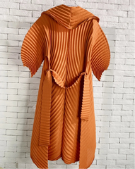 Truly Pleated Plisse Coat