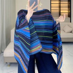 Luxury Plissé Pleat Tunic Shawl