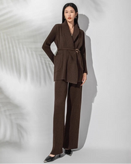 Luxury Pleated Knit Set