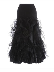 Couture Tiered Organza Skirt