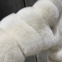 Luxury Arctic Fox Fur Coat