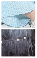 Luxe Pleated Cocktail Pants Suit