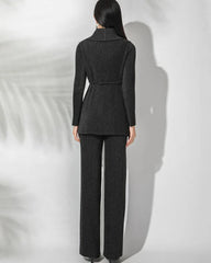 Luxury Pleated Knit Set