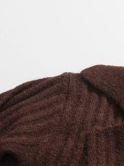 Luxe Wool-Blend Knit Dress Set