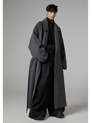 Men's Iconic Extra Long Wool-Blend Trench Coat