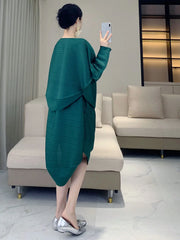 Modest Luxury Plissé Japanese Skirt Set