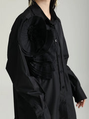 Luxury 3D Flower Blouse