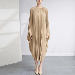 Luxury Pleated Kaftan Dress