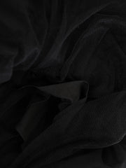 Luxury Lace Embroidered Tulle Skirt