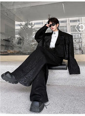 Men's Urban Couture 2-Piece Baggy Pants Set