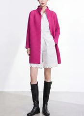 Luxury Pleated Blouse Cardigan