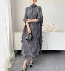 Japanese Diamond Pleated Dress