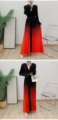 Plissé Ombre Lightweight Coat
