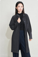 Luxury Pleated Cardigan Coat