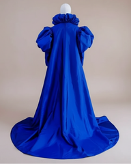 Floor-Length Opera Coat Gown