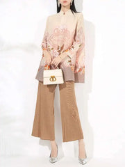 Luxury Pleats Formal Tunic & Pant