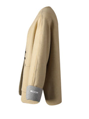 Premium Wool-Blend Oversized Coat