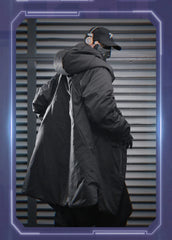 Men's Japanese Streetwear Oversized Hooded Coat