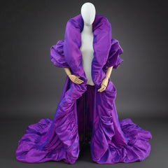 Couture Taffeta Evening Cape