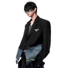 Men's Hybrid Relaxed Denim Blazer
