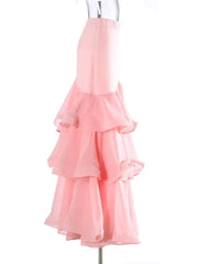 Luxury High-Waisted Ruffle Skirt
