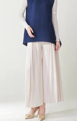 Luxury Pleated Wide Leg Pants