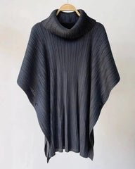 Luxury Pleated Short Sleeve Top