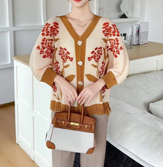 Luxury Pleated Fringe Blouse