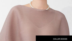 Elegant Pleated Tunic Dress