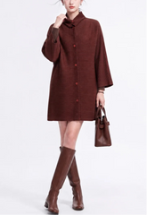 Luxury Pleated Blouse Cardigan