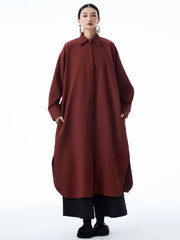 Luxury Oversized Blouse Dress