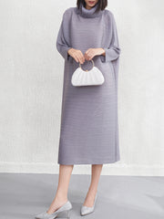 Everyday Casual Pleated Dress