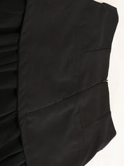 Luxury Buckle Tulle Long Skirt