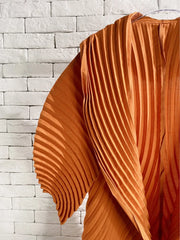 Truly Pleated Plisse Coat